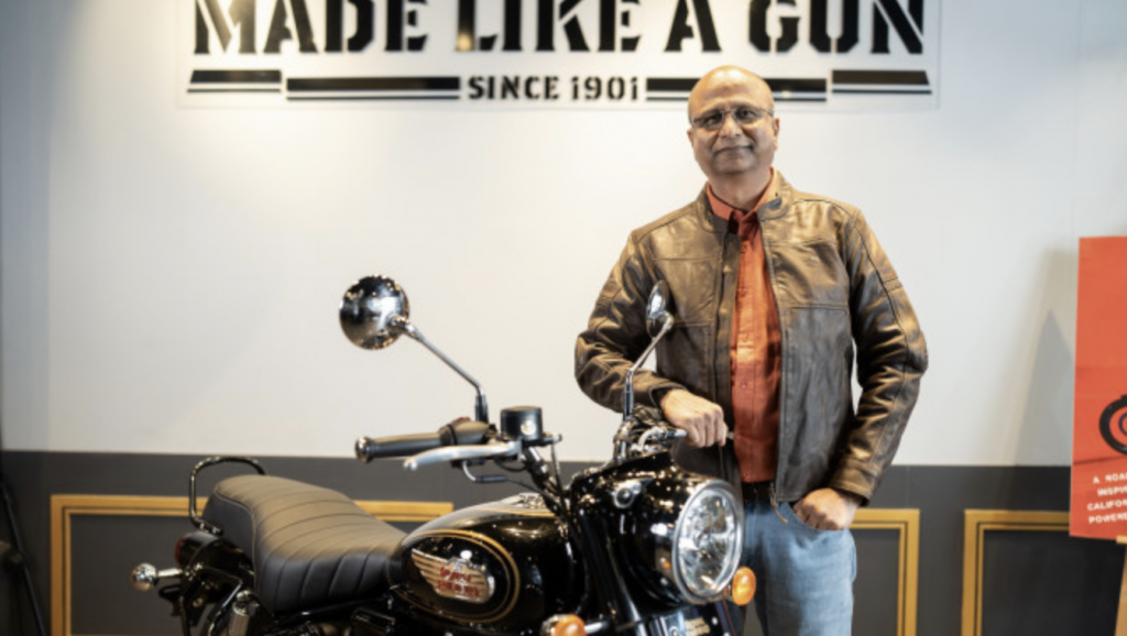Manoj Gajarlawar, Business Head for Asia Pacific markets – Royal Enfield
